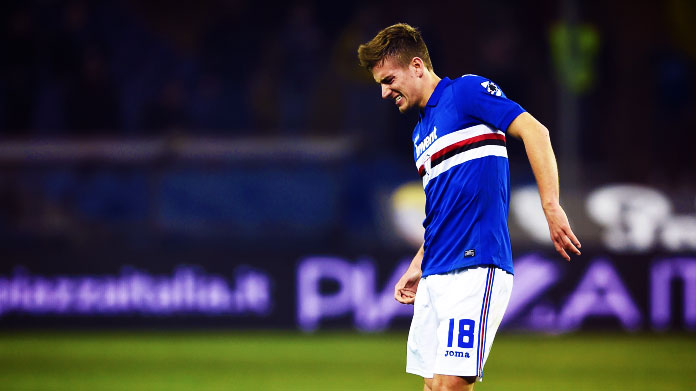 infortunio praet sampdoria