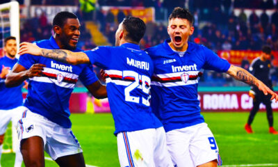 sampdoria esultanza