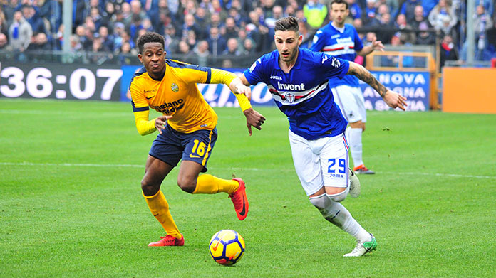 Sampdoria Hellas Verona live