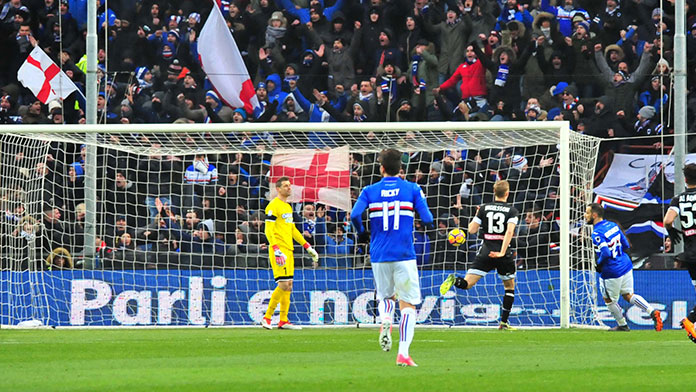 Zapata Gol Samp Udinese