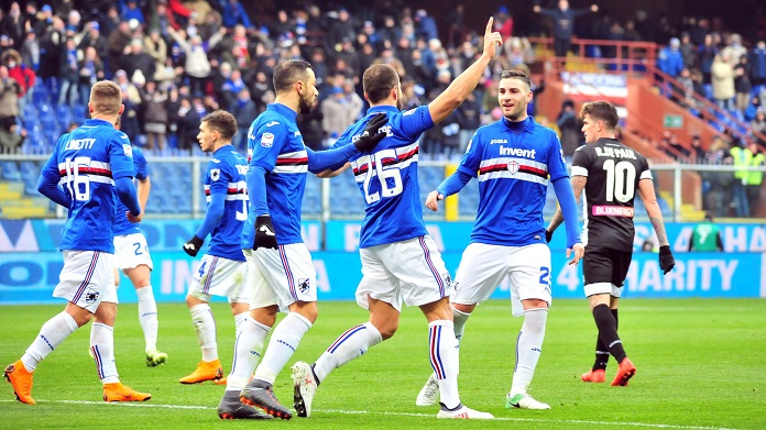 silvestre esultanza 2 sampdoria udinese