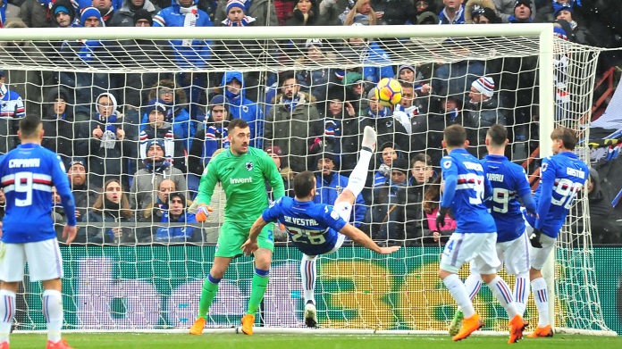 silvestre rovesciata sampdoria udinese