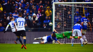 icardi gol bis sampdoria inter marzo 2018