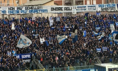 atalanta-sampdoria striscione ultras