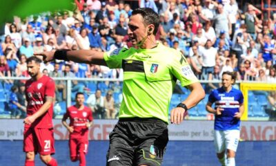 arbitro abisso moviola sampdoria-cagliari