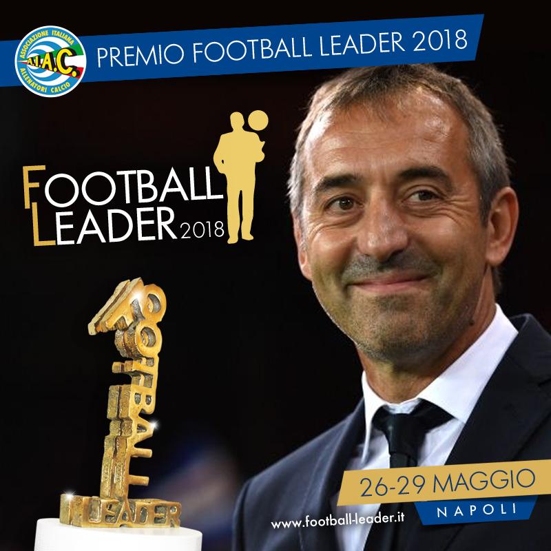 giampaolo premio football leader 2018