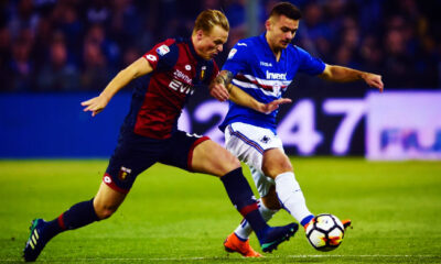 hiljemark linetty derby genoa sampdoria aprile 2018
