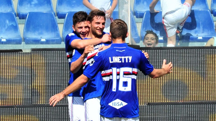 linetty kownacki bereszynski sampdoria