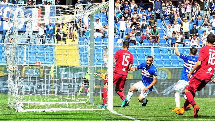 quagliarella sampdoria-cagliari