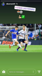 sampdoria bologna reazioni social 1