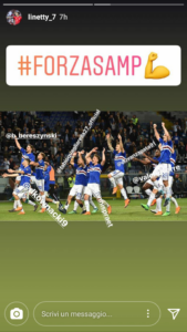 sampdoria bologna reazioni social 3