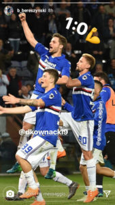 sampdoria bologna reazioni social 4
