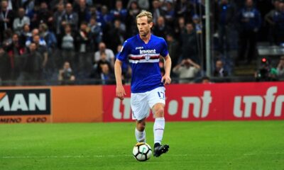 strinic azione sampdoria bologna aprile 2018