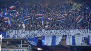 striscione sud derby 2