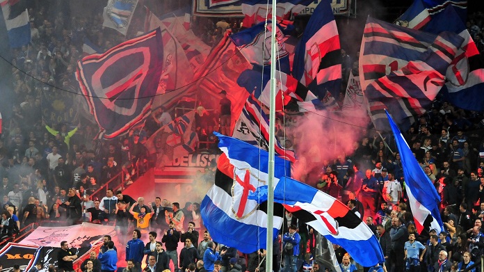 tifosi gradinata sud sampdoria