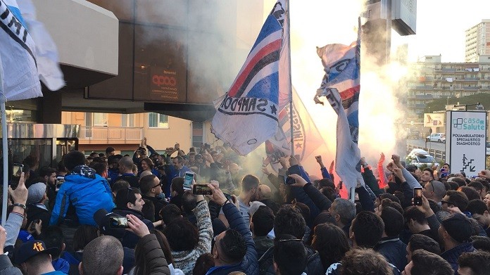 Sampdoria tifosi