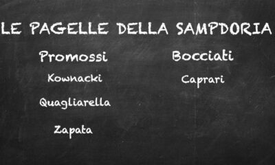 pagelle attaccanti sampdoria