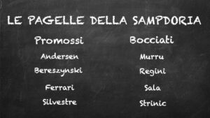 pagelle Sampdoria