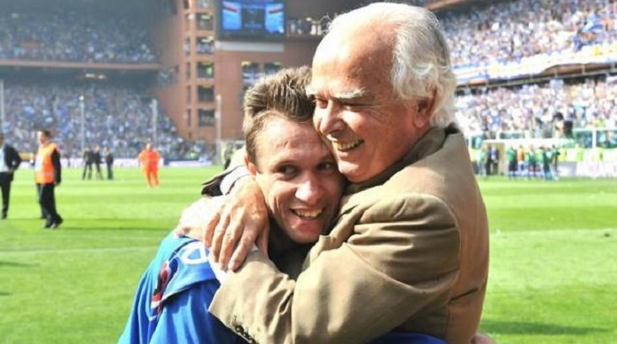 cassano riccardo garrone sampdoria