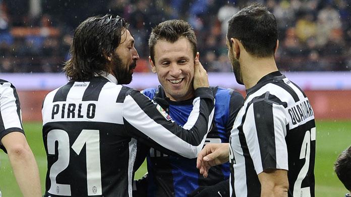 cassano pirlo quagliarella juventus inter