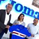 dirigenza joma maglia sampdoria samptv