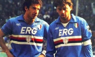 sampdoria maglia mancini vialli