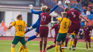 Krapikas festeggia: la Lituania Under 21 vince la Baltic Cup