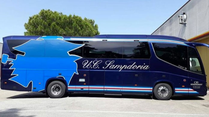 pullman, sampdoria, samp, ritiro