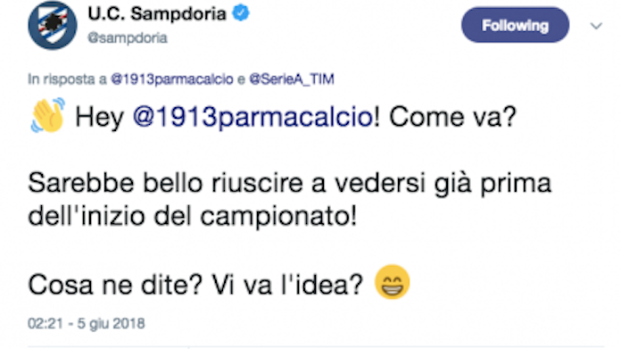 Sampdoria Parma