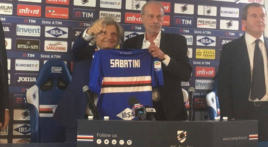 Sampdoria, dirigenza in bilico? Nomi importanti nell'“era” Ferrero 1 presentazione sabatini