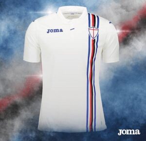 sampdoria away kit
