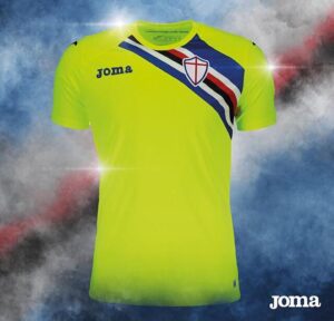 sampdoria golkeeper kit