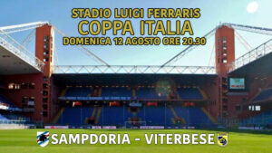 Coppa Italia, Sampdoria-Viterbese: info biglietti, formazioni e streaming