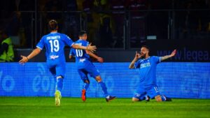caputo esultanza empoli aprile 2018