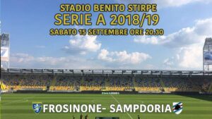 Frosinone-Sampdoria, streaming LIVE e diretta TV: come vedere la partita