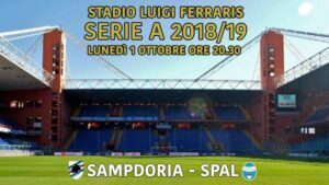 Sampdoria-Spal, streaming LIVE e diretta TV: come vedere la partita
