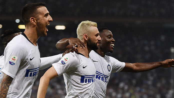 brozovic gol sampdoria inter highlights