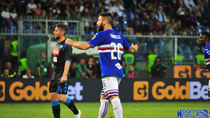 Tonelli Sampdoria-napoli