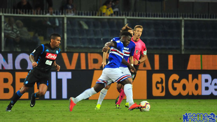 Sampdoria Napoli streaming