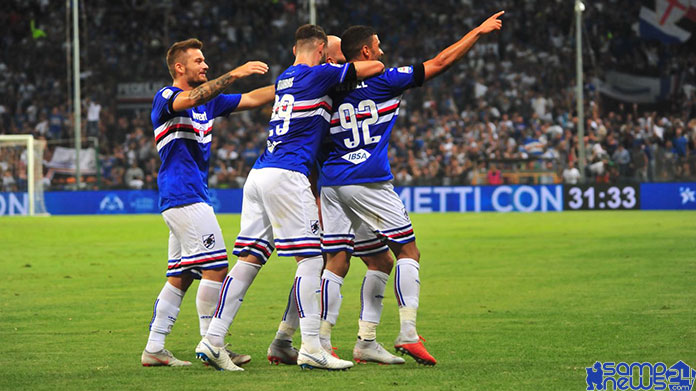 Sampdoria Pagelle