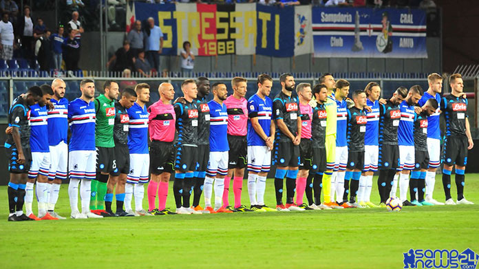 Sampdoria Napoli formazioni