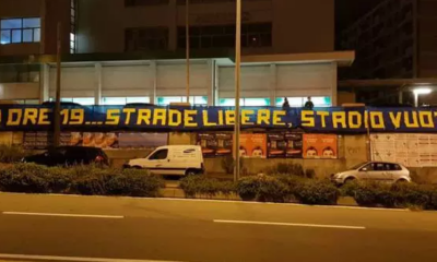 striscione ultras