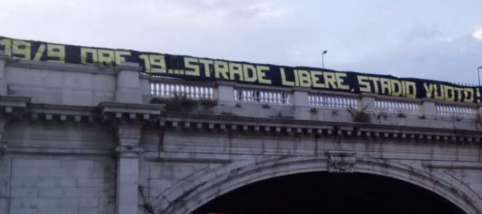 striscione ultras