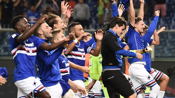 Sampdoria attacco streaming