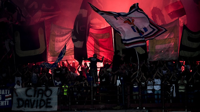 tifosi sampdoria gradinata sud