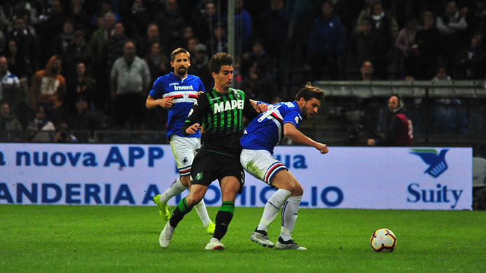 Sampdoria Sassuolo live