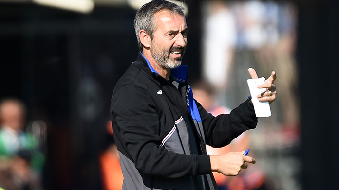 giampaolo atalanta-sampdoria