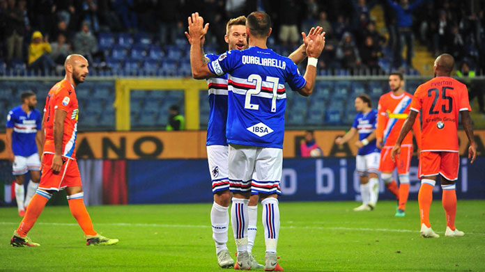 gol linetty quagliarella sampdporia highlights