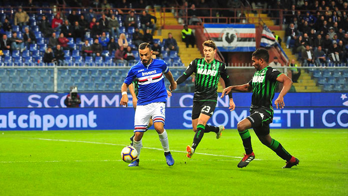 sampdoria Sassuolo streaming highlights streaming