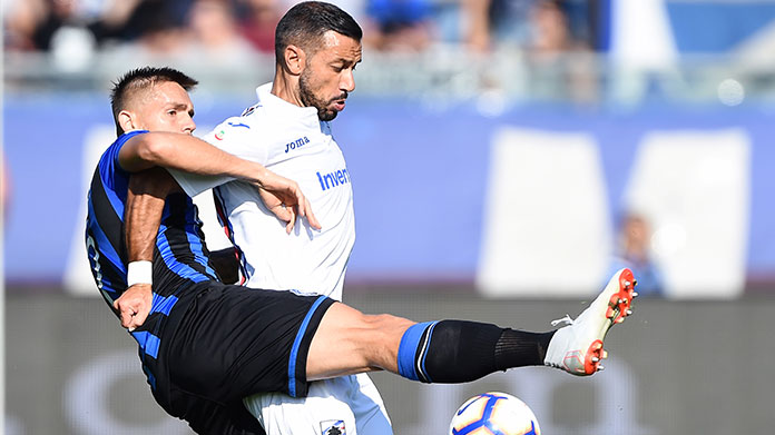 quagliarella atalanta-sampdoria